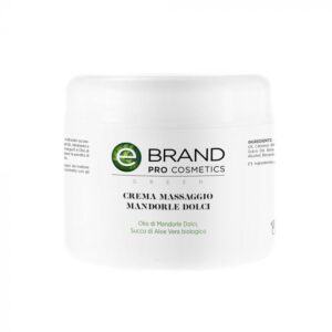 Crema massaggio corpo mandorle dolci, vaso 500 ml