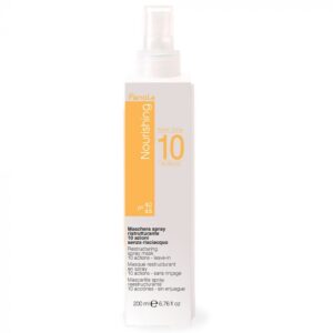 Maschera spray ristrutturante per capelli 10 azioni senza risciacquo 200 ml, fanola