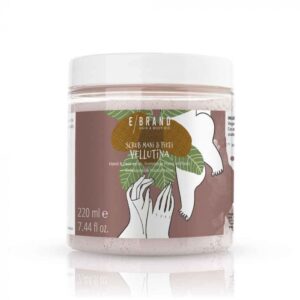 Scrub mani e piedi "vellutina", 220 ml, ebrand hair & body bio