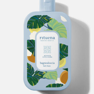 Rituena | Estate Siciliana Bath Foam Gel Doccia Aromatico e Rinfrescante per un’Estate Rigenerante, Made in Italy.